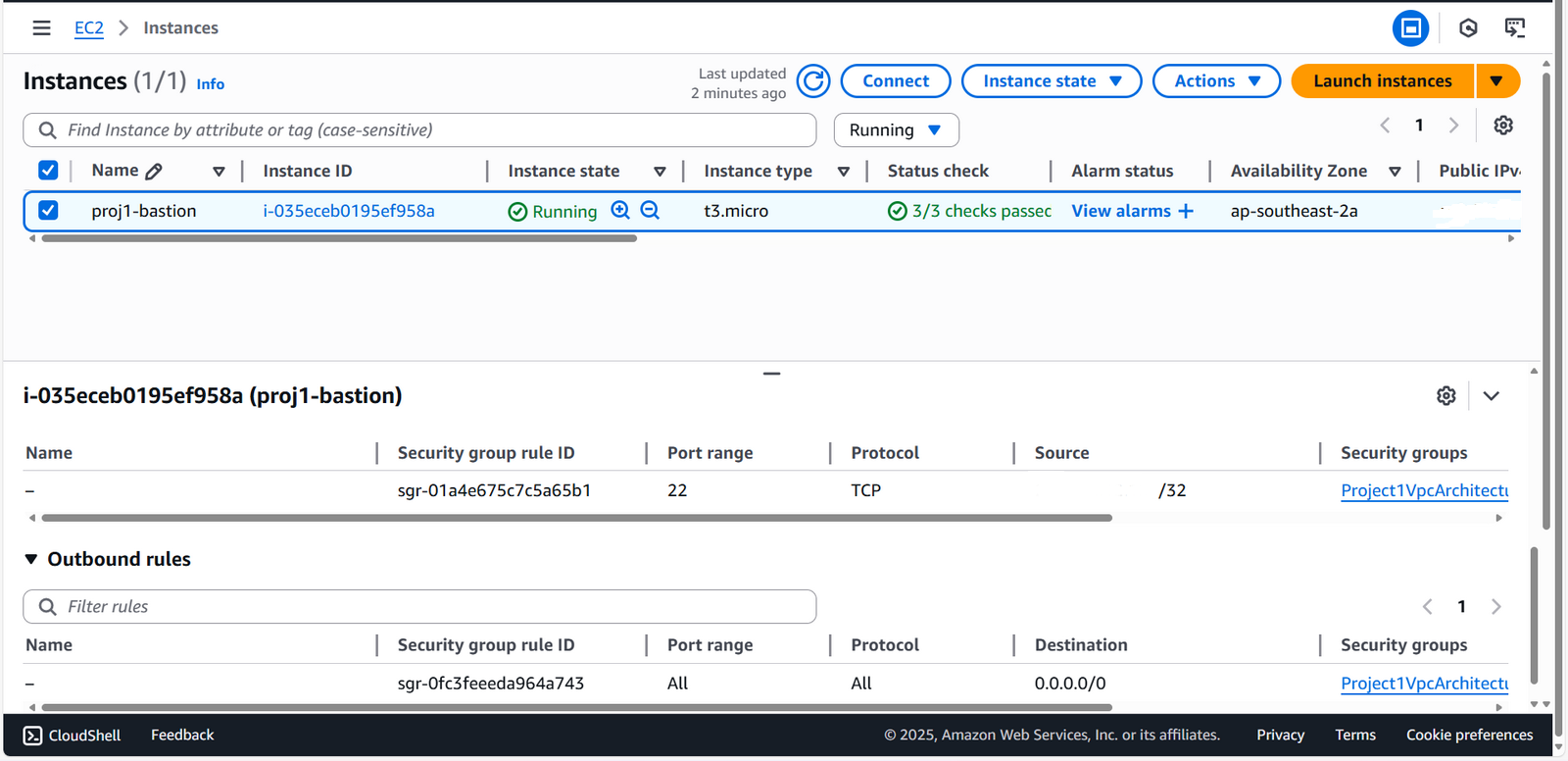 Bastion EC2 Instance